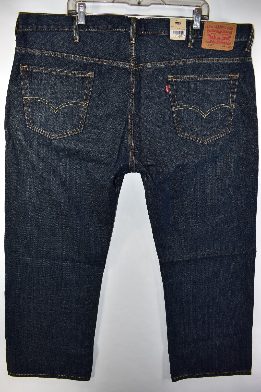 New Levi’s 569 Loose Straight Blue Jeans Mens Size 44×30