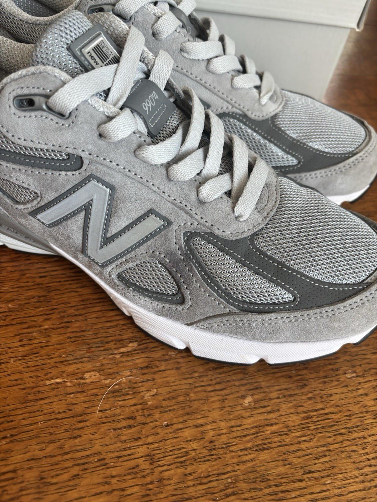 Size 11.5 – New Balance 990v4 Made in USA Grey Silver