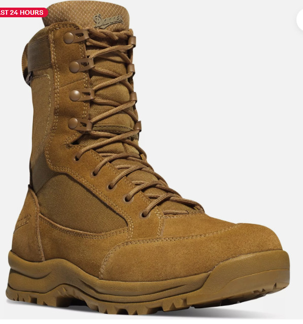 DANNER® TANICUS 8″ COYOTE DANNER DRY TACTICAL BOOTS 55317 – ALL SIZES – NEW
