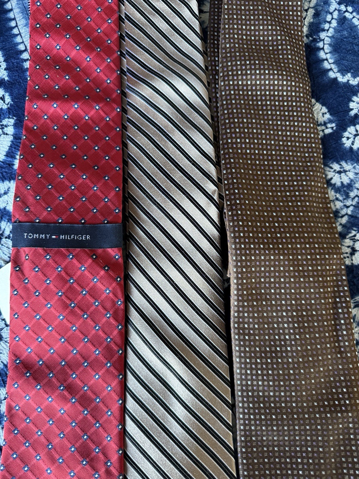 3 Designer Men’s Ties, Michael Kors, Tommy H, Calvin Klein