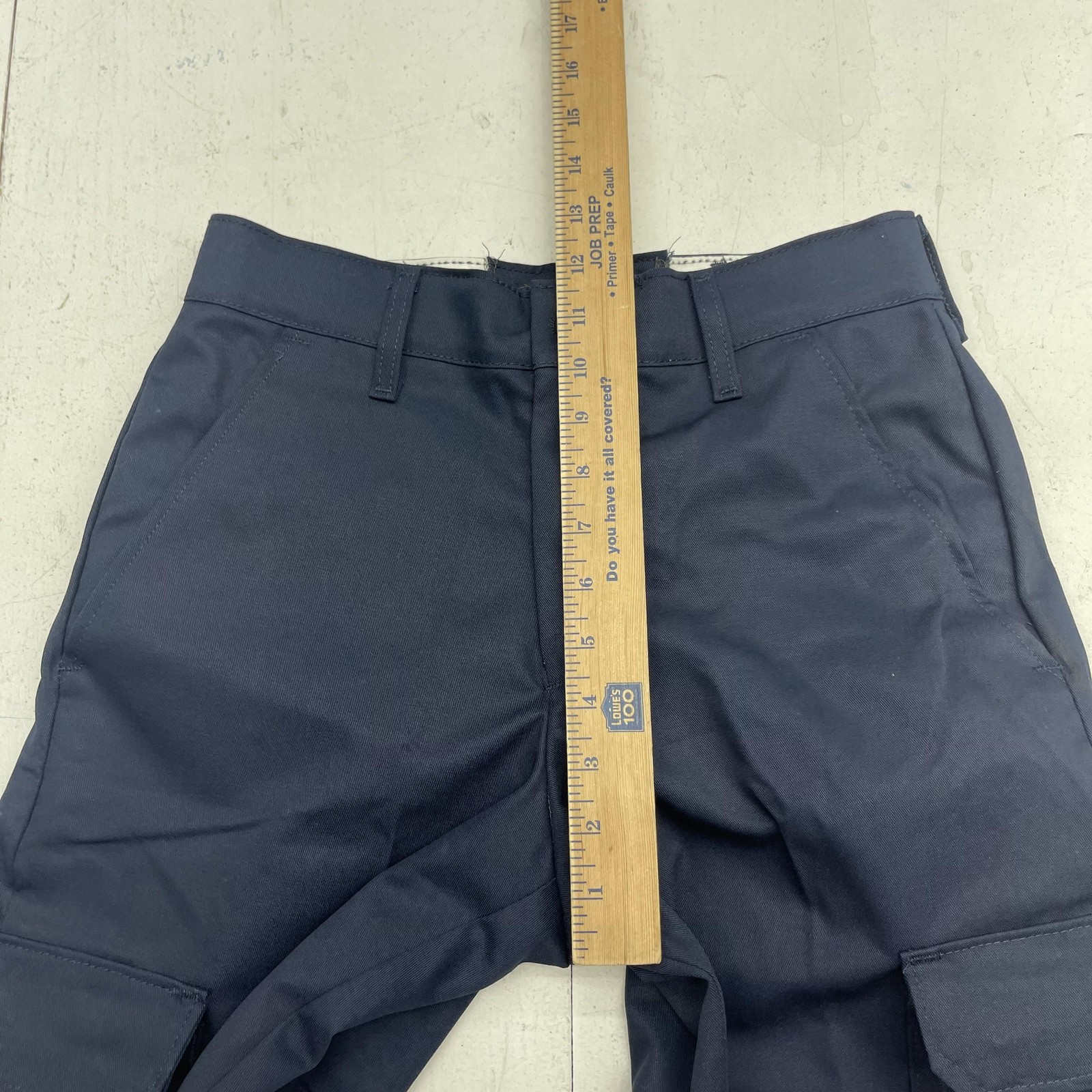 Red Kap Pants Mens 28×32 Navy Industrial Cargo Workwear Pocket Twill PT88NV9
