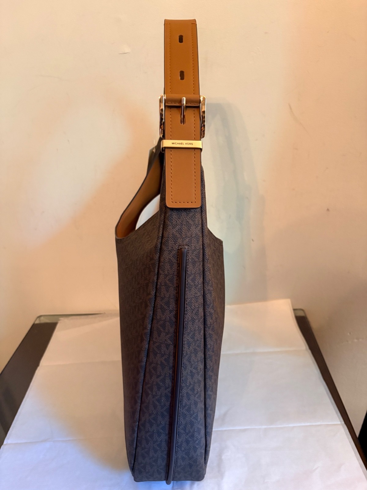 $398 Michael Kors Authentic Nolita Large Hobo New Handbag