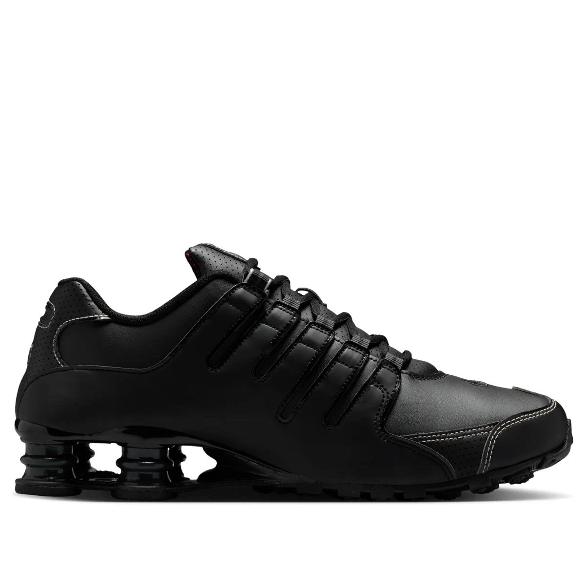 Size 10.5 – Nike Shox NZ “Black Varsity Red” Mens