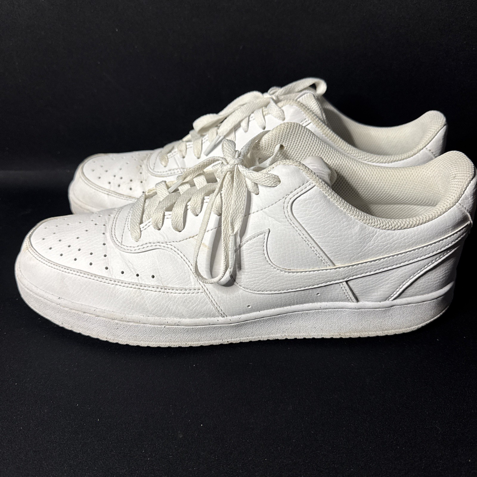 Nike Mens Court Vision DH2987-100 White Casual Shoes Sneakers Size 13
