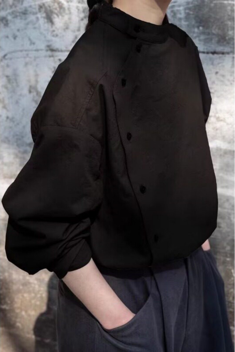 Chinese Style Womens Casual Long Sleeve Loose Shirts Tops Blouse Autumn New