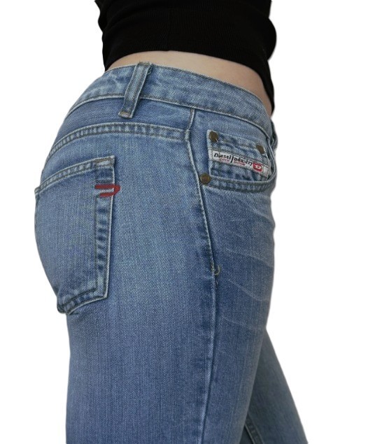 Diesel bootcut Low Waist washed jeans W30 L32 Snug Fit