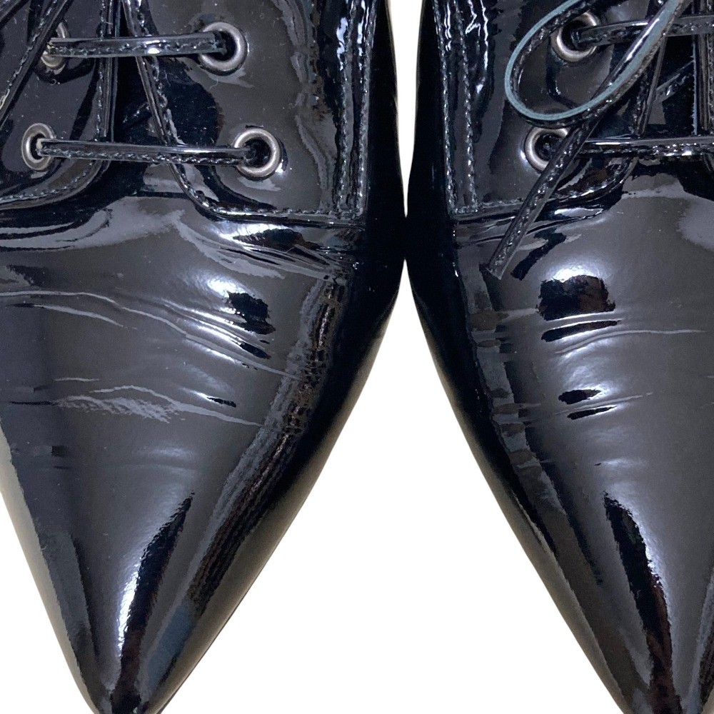 ODETTE E ODILE Lace-Up Shoes, Back Heel Pumps, Size 9.3, Black Women USED