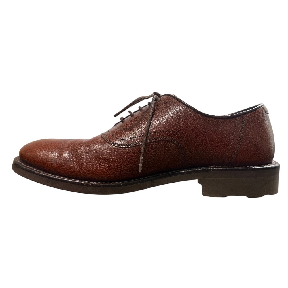 REGAL Leather Plain Toe Lace-Up Business Shoes, 9.3″”, Brown mens USED