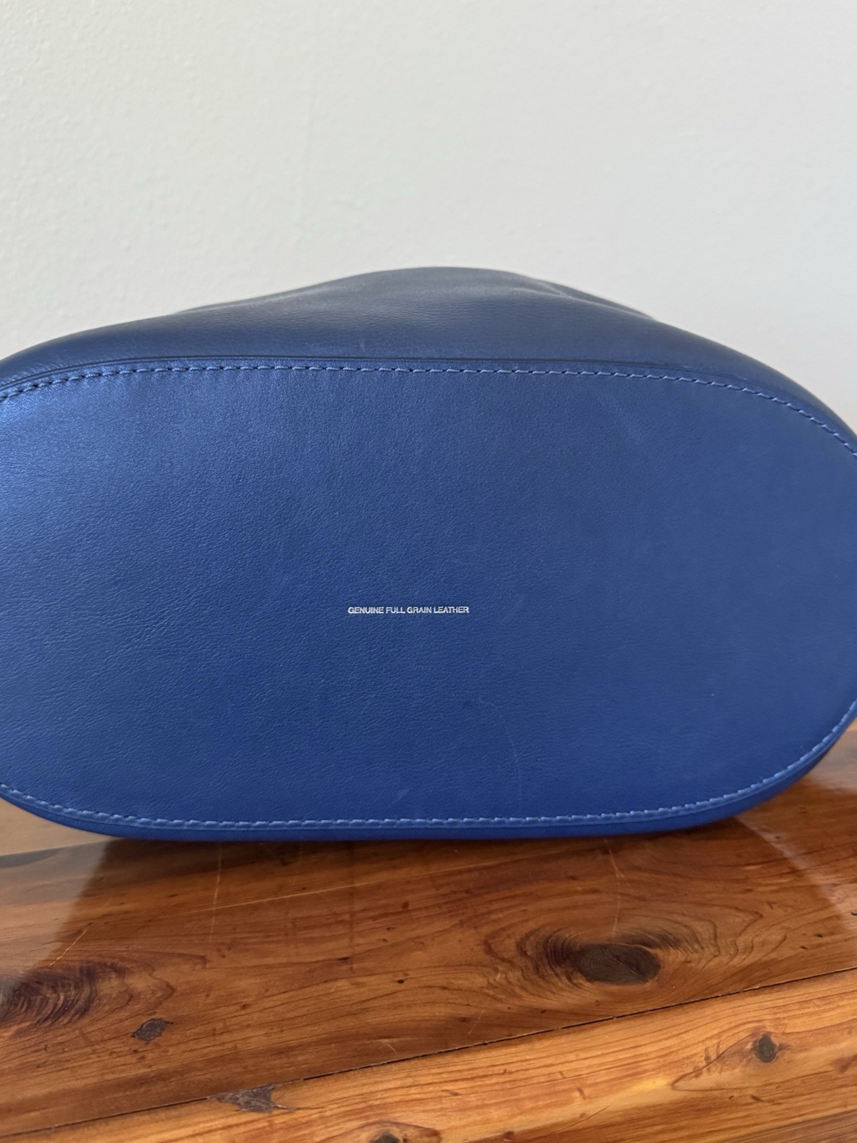 Coach Navy Bleeker 36 Bag w/ Adjustable Strap, Zip Pouch & Dust Bag