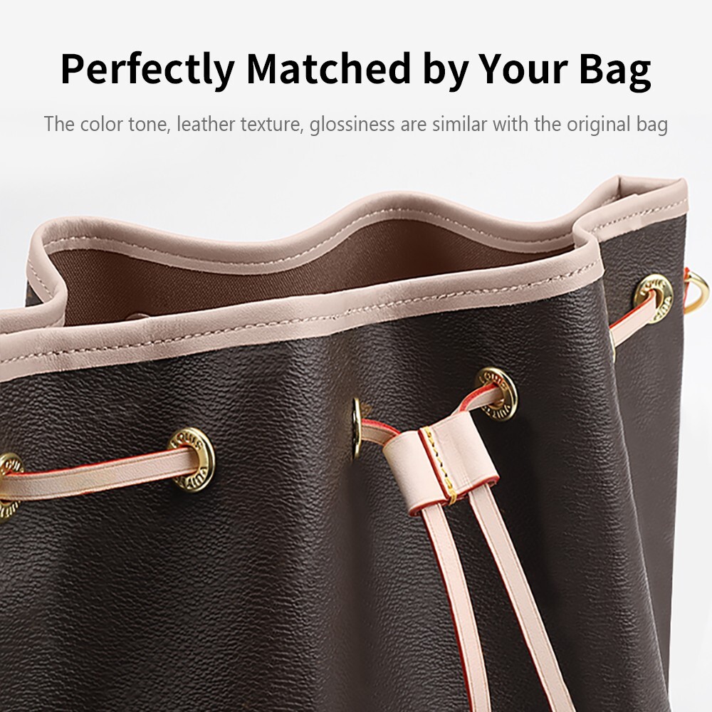 WUTA Bag Straps Drawstring for LV Noe BB nano Petit Bucket Bags Shoulder Genuine