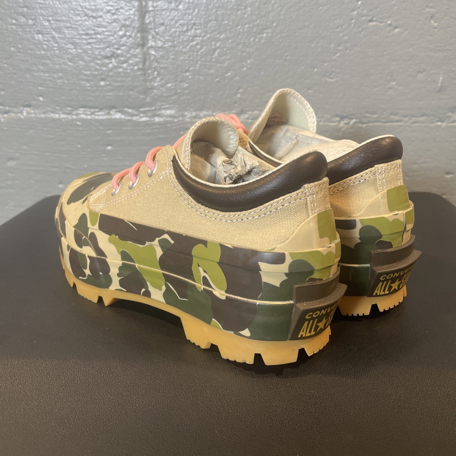 eBay 1/1 RARE Camo Converse All Star Rain Shoe “Not For Resale” Unisex Size 5