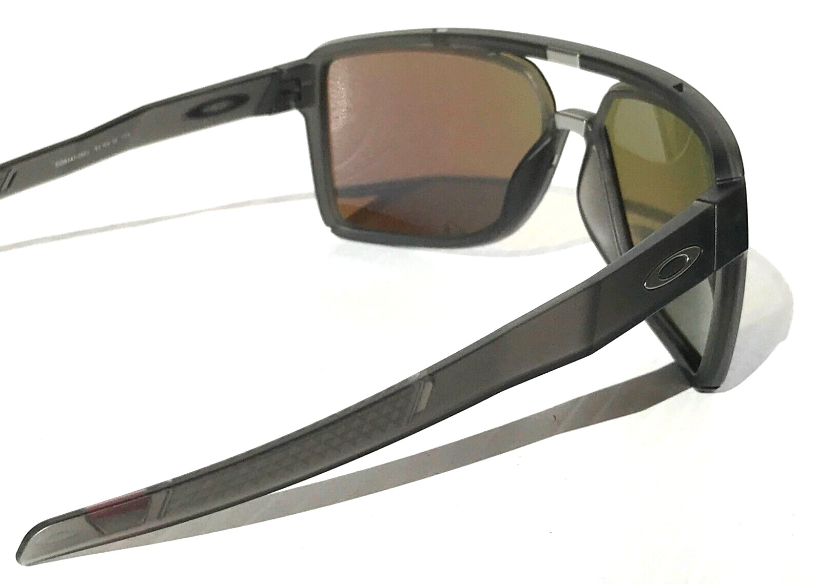 NEW Oakley CASTEL Matte Smoke Grey POLARIZED GALAXY Blue Lens Sunglass 9147