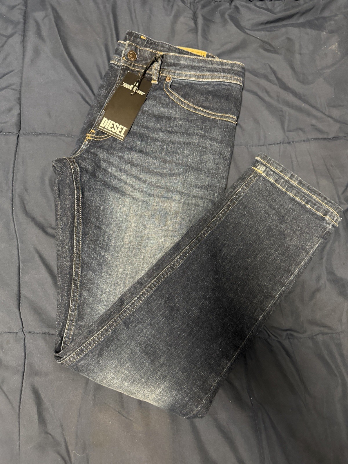 Diesel Thommer-R Slim Jeans Men’s W30 L32 Dark Wash NWT MSRP $195