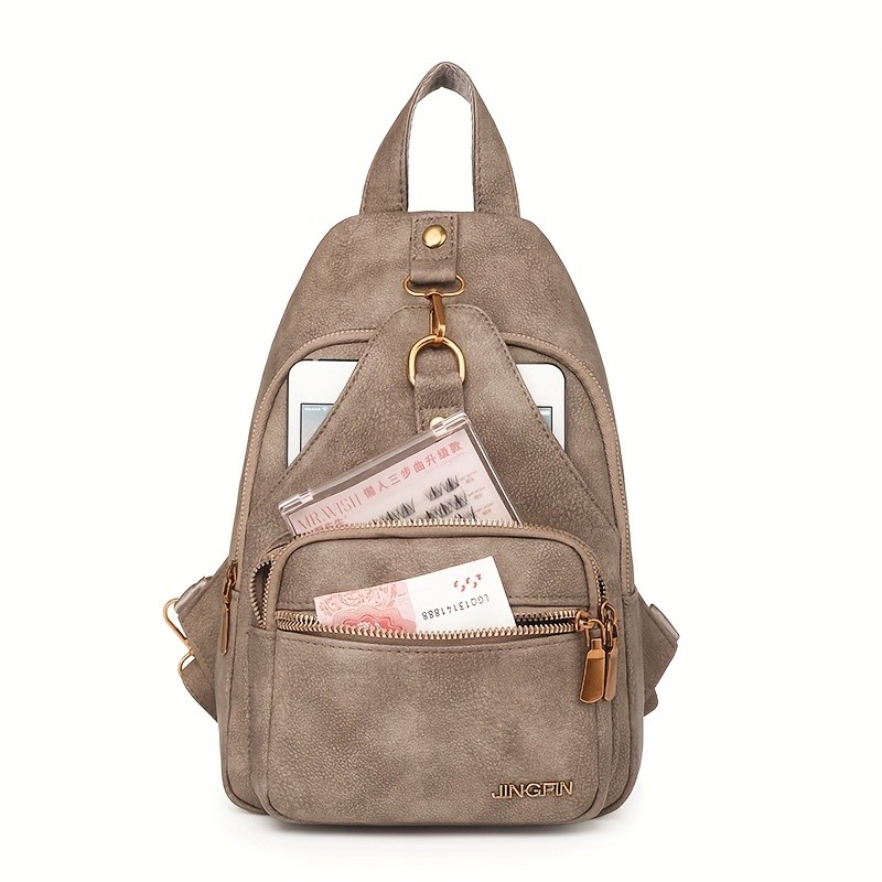 Multifunctional fashionable backpack, double-shoulder bag, daily backpack