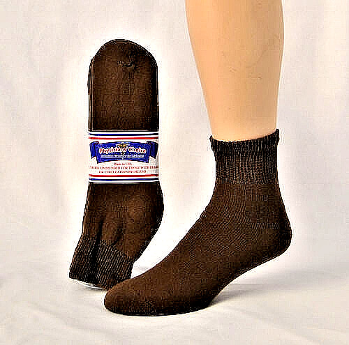 FREE SHIP 6 Pairs Womens Physicians Choice Diabetic Ankle Socks USA Made – Lot