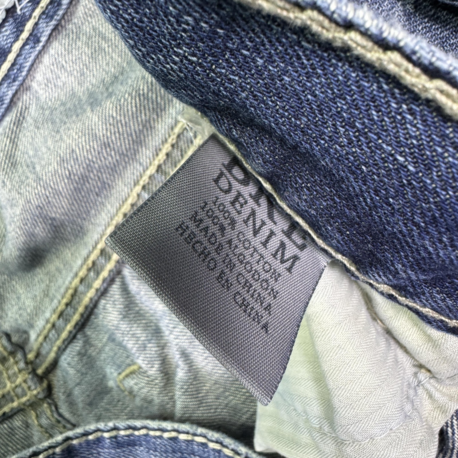 BKE Carter Jeans Mens 33×31 Blue Bootcut Denim Pockets Work Outdoor Logo Casual