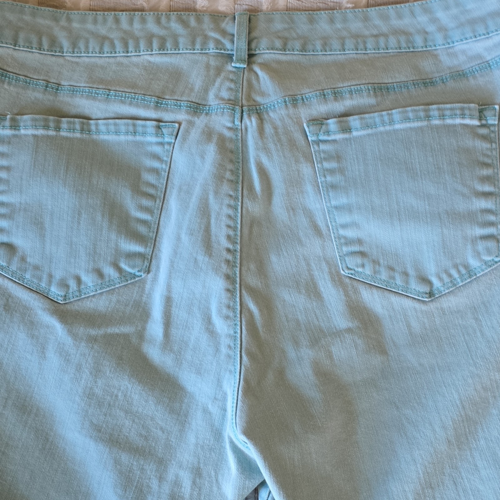 Gloria Vanderbilt Blue Light Wash Jeans Women’s Slimming Straight 5-Pocket 12