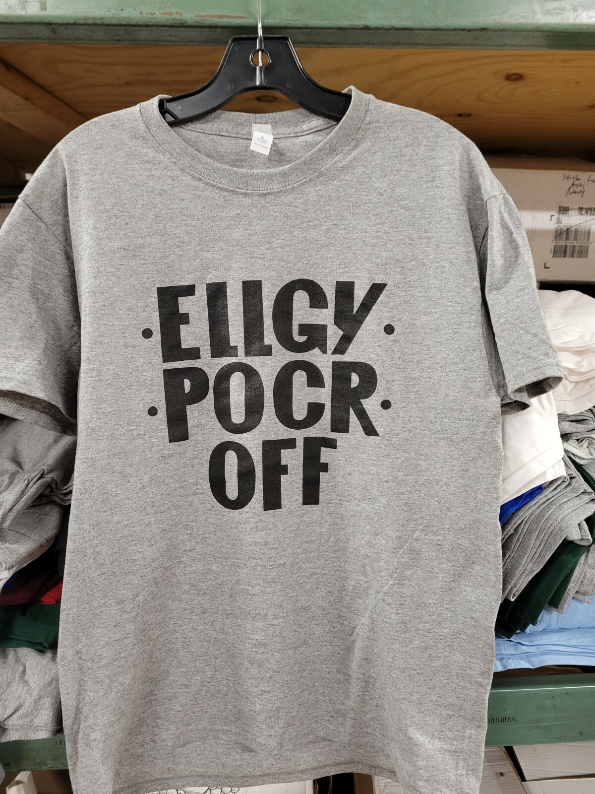 FUC_ OFF T-SHIRT (CONNECT THE DOTS) XXL GRAY