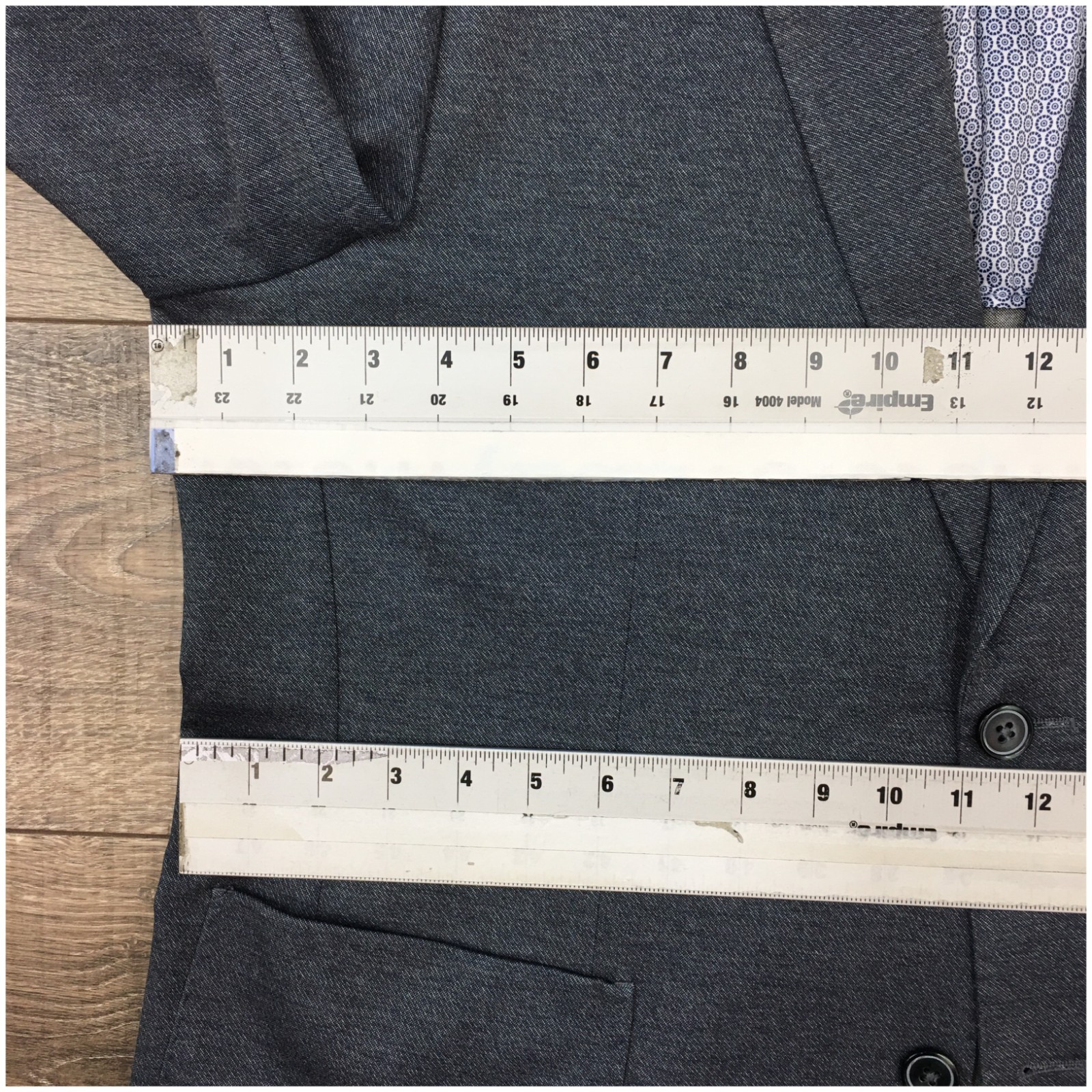 7 DIAMONDS Mens Modern Blazer Sport Coat Casual Jacket Size XL 44R Classic Suit