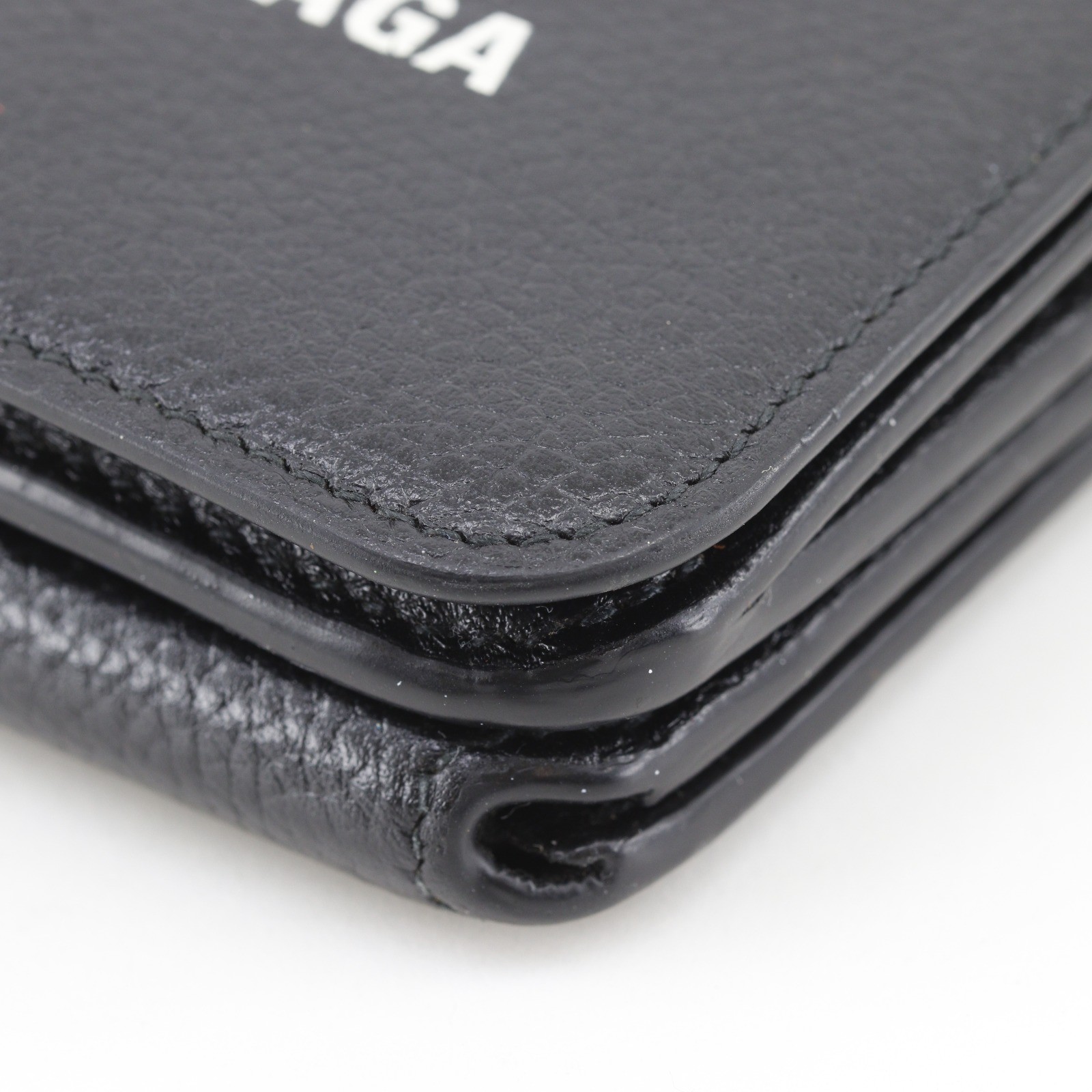 Balenciaga Cash Mini Leather Trifold Wallet – DUTY FREE