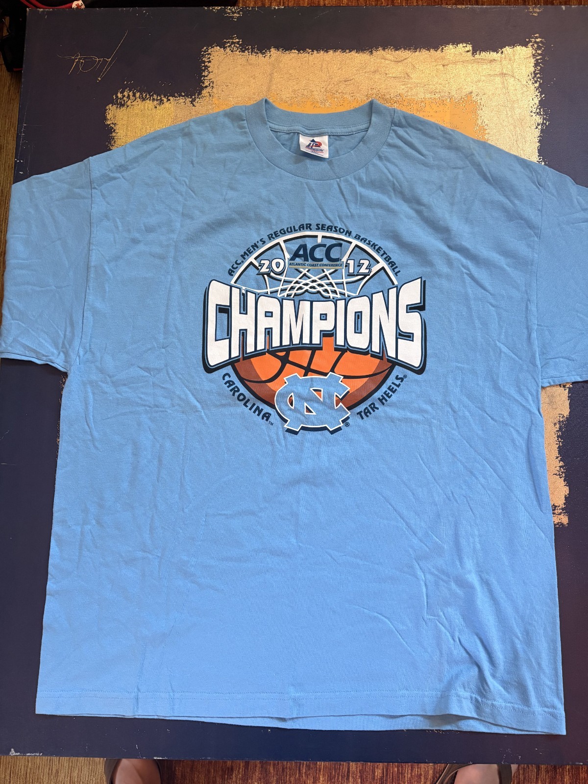 Carolina Tarheels 2012 ACC Regular Season Champions T-shirt