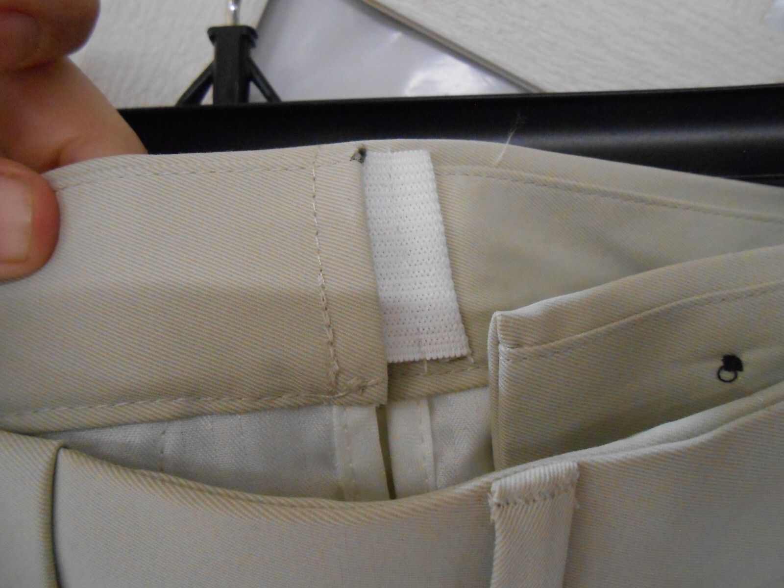 NEW Savane Mens Expandable Stretch Chino Khaki/Tan Flat Front Dress Shorts 56W