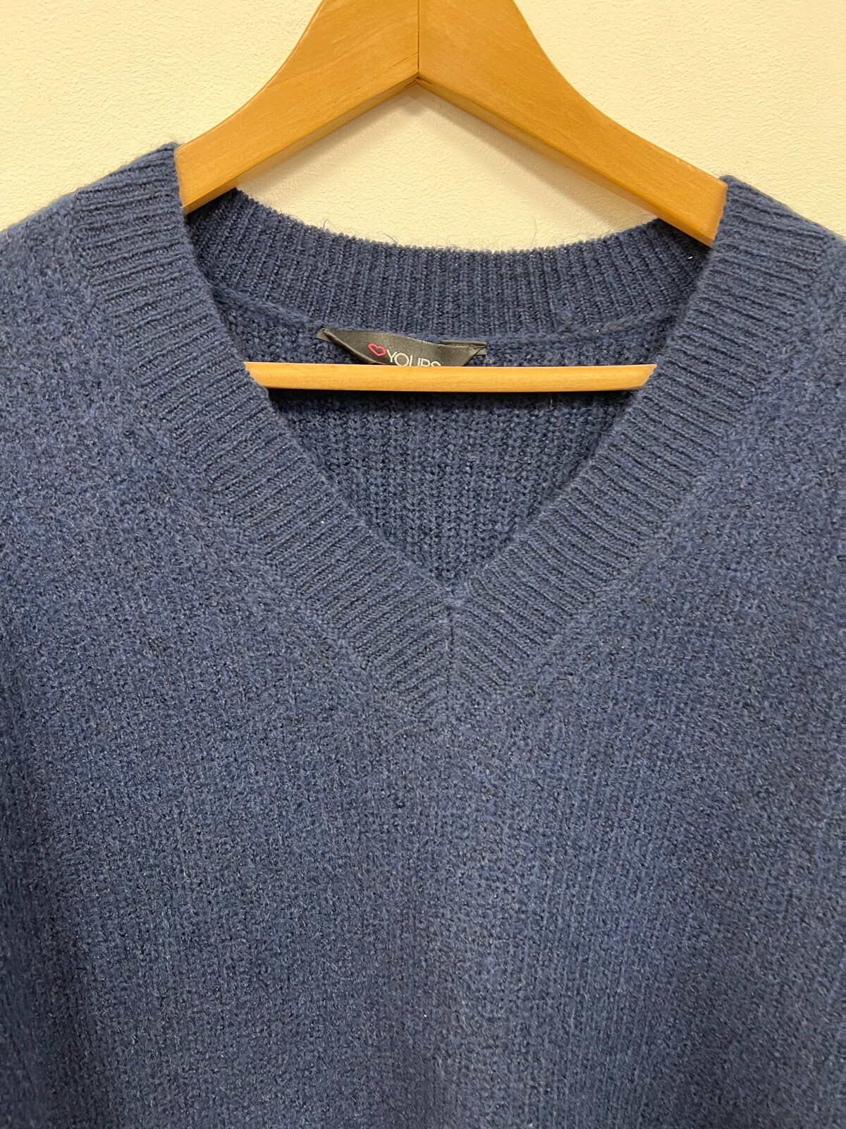 Ladies Ex Yours Plus Size V-Neck Jumper Size 16 18 20 22-24 26-28 30-32 34-36