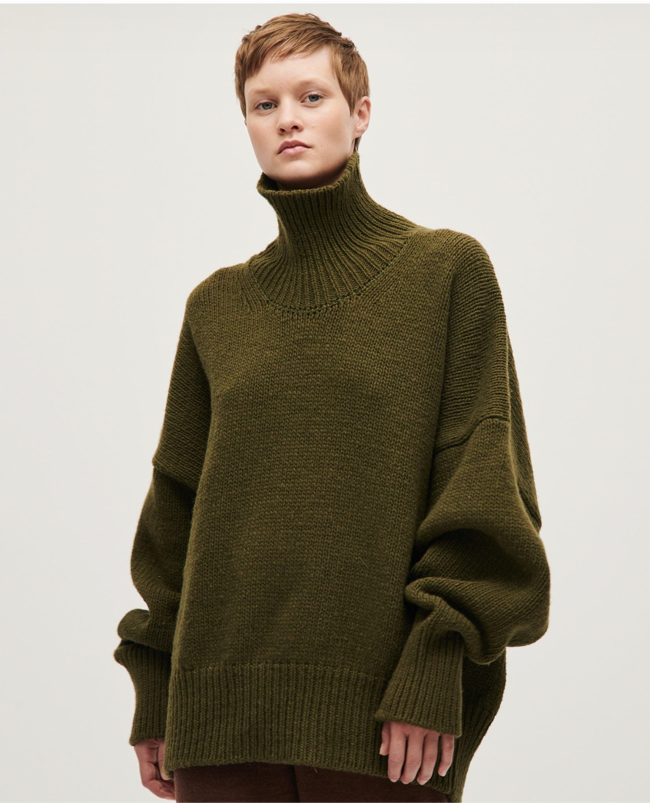 Babaa No17 Jumper in Alga