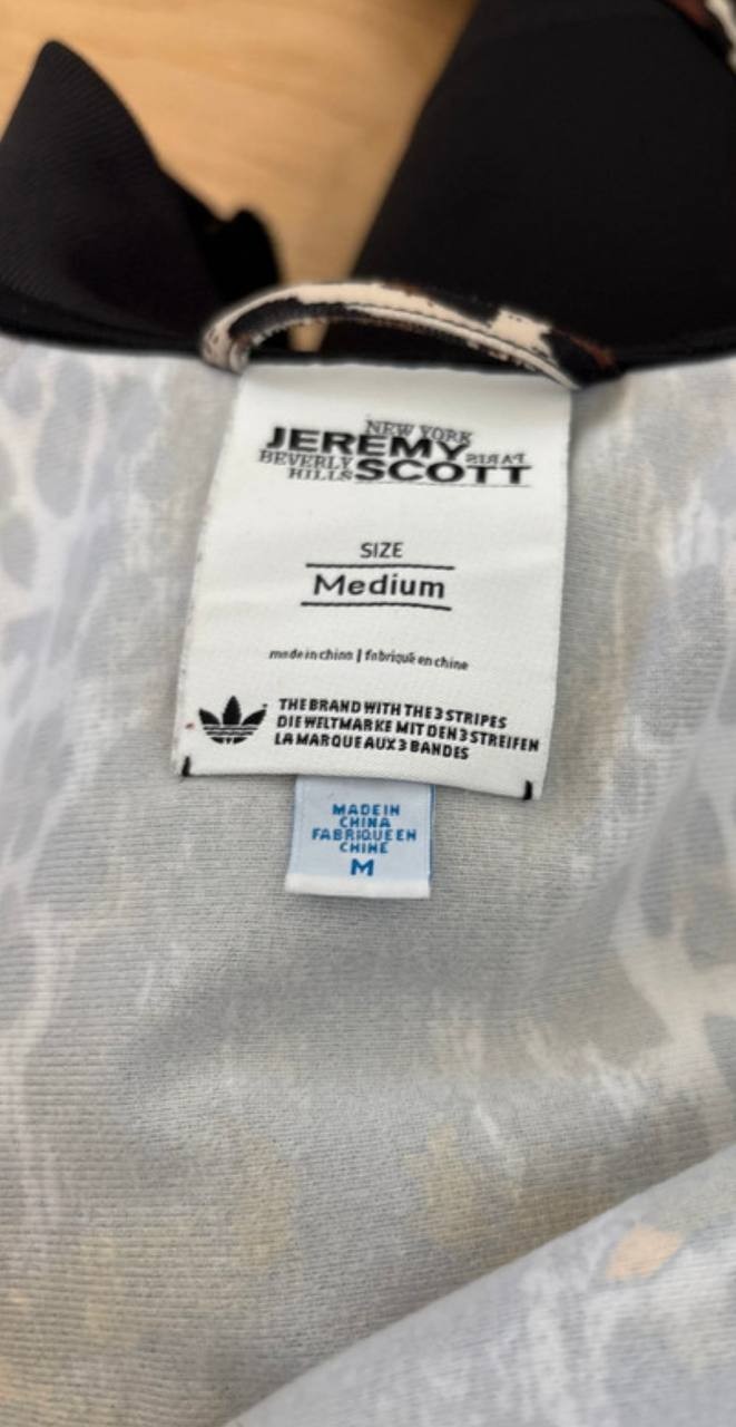 Adidas Jeremy Scott Leopard TT Rare Gold Leopard Collab limited