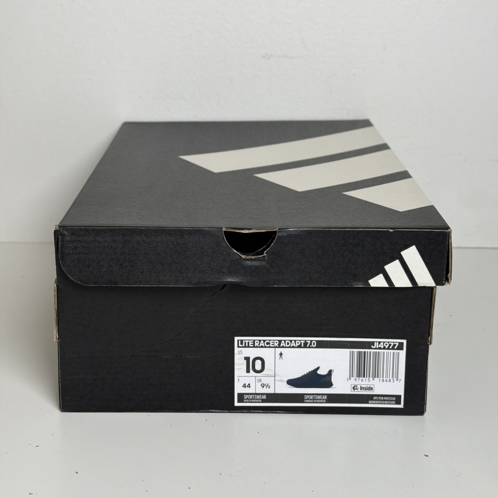 Adidas Lite Racer Adapt 7.0 Sneakers Men’s Size 10 Blue Sportswear JI4977