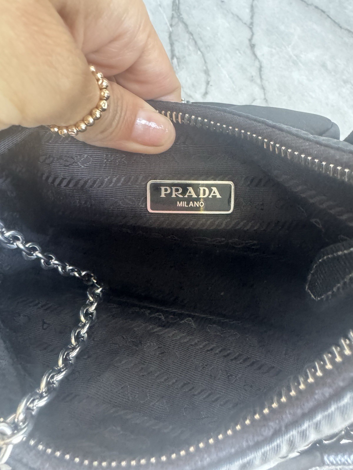 Prada Re-Edition 2005 Re-Nylon Black Shoulder Bag