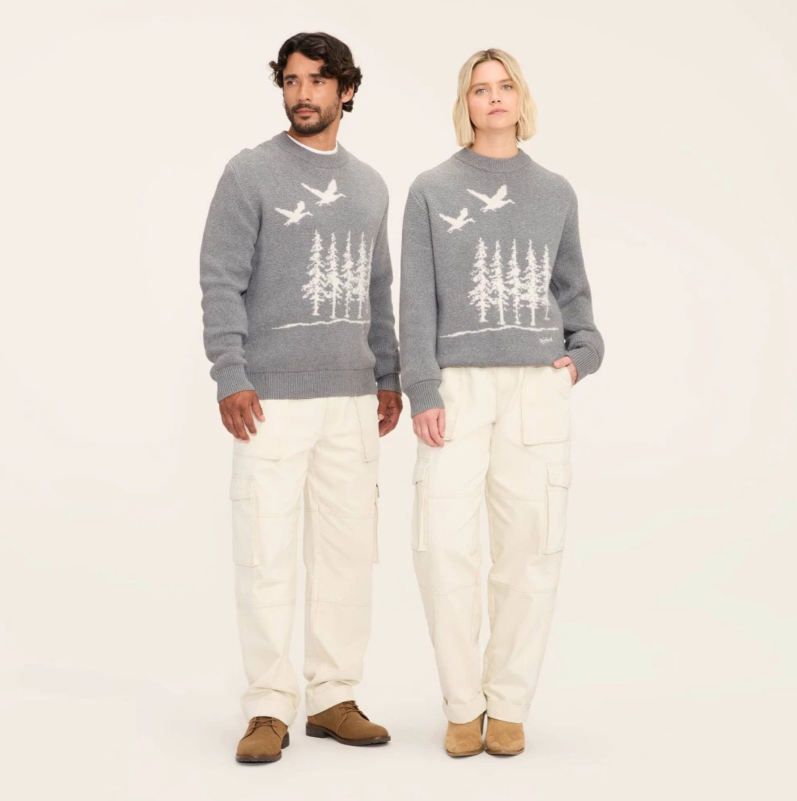 Woolrich x Target Cargo Pants Unisex Mid-Rise Slouchy Straight Leg