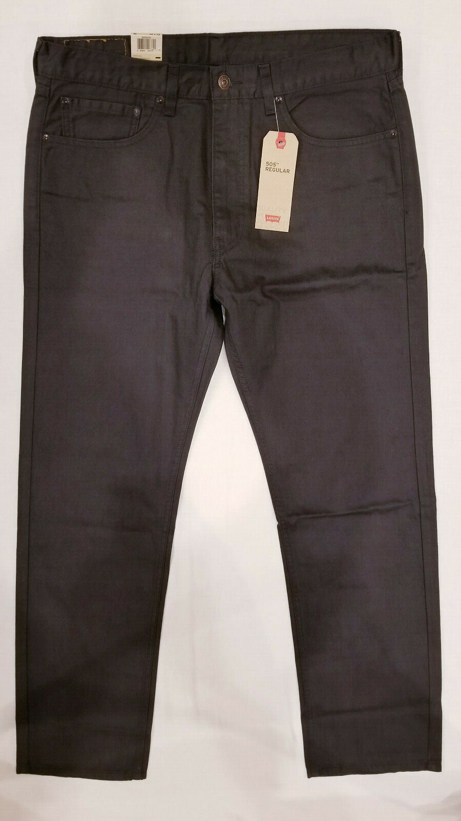 Levis 505 Regular Fit Straight Leg Mens Jeans 30,32,33,34,36,38,40,42 #505-0716