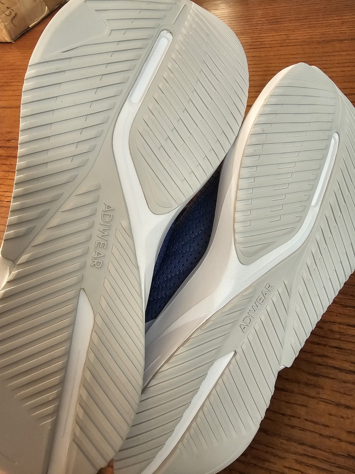 adidas Duramo SL Crew Blue/White IF7876 Mesh Lace Up Low Top Men’s 2024