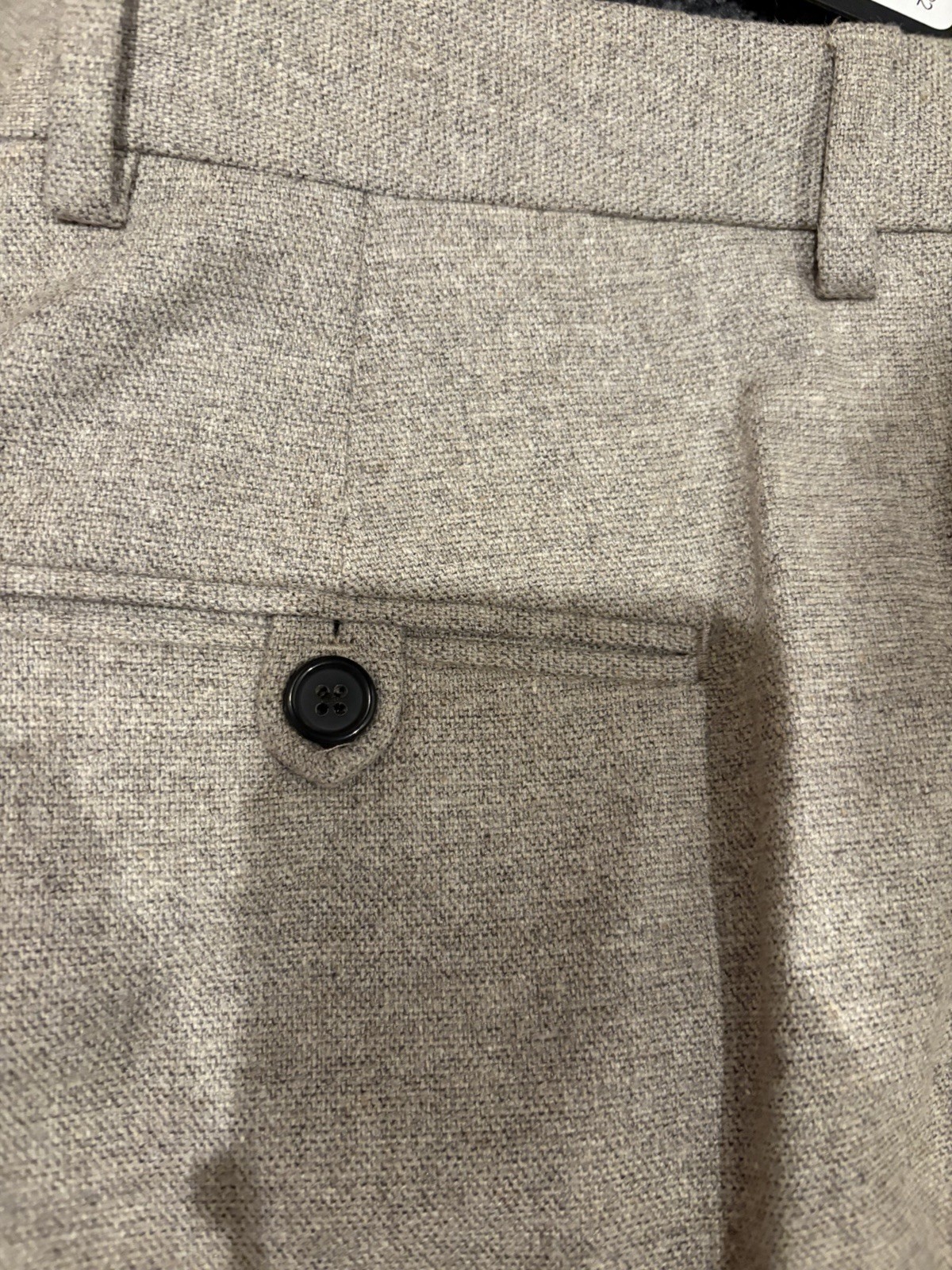 $298 Billy Reid Summer Weight Trousers NWT Made in Italy Wool Cashmere