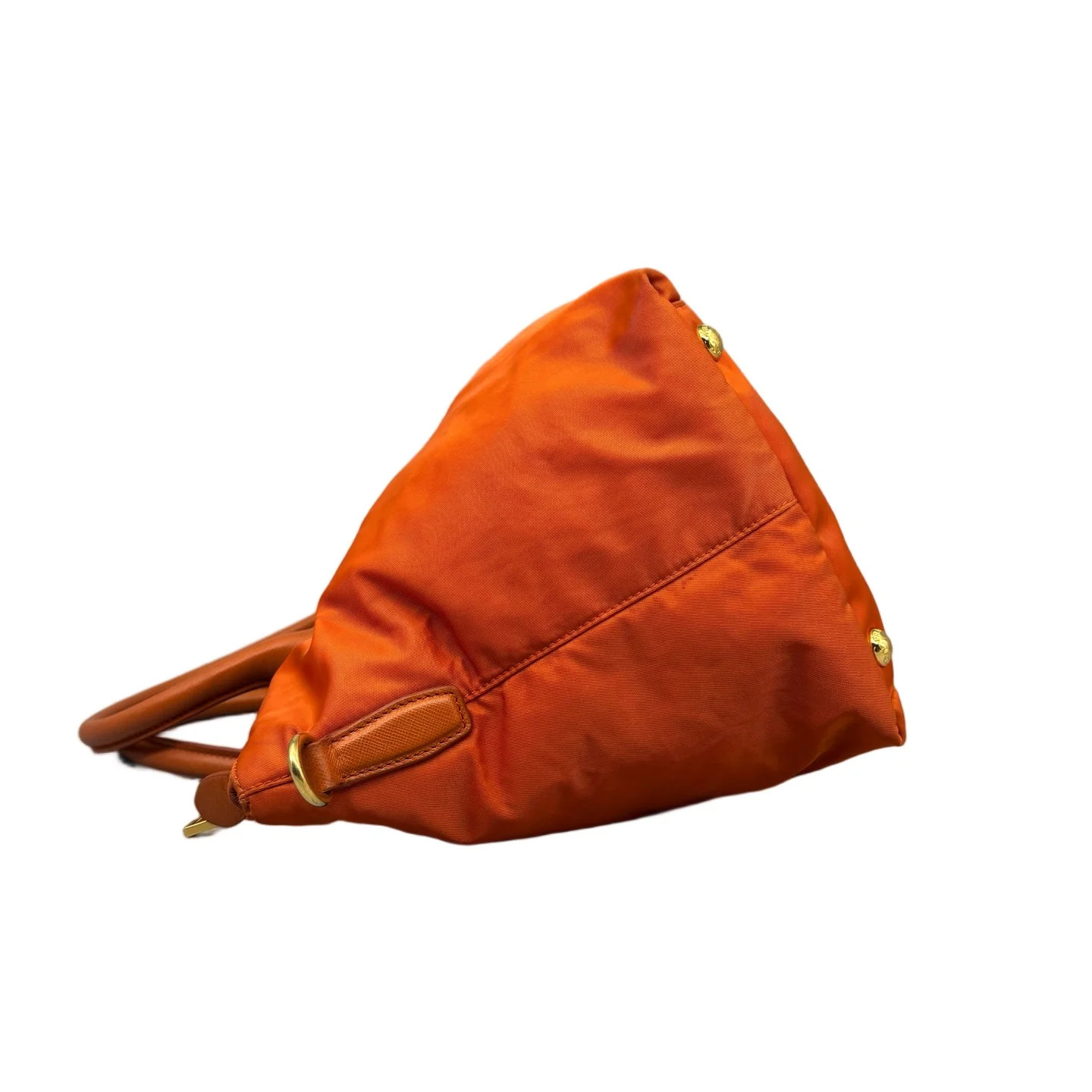 Prada Handbag Orange Tessuto Nylon (mx061126b7r)