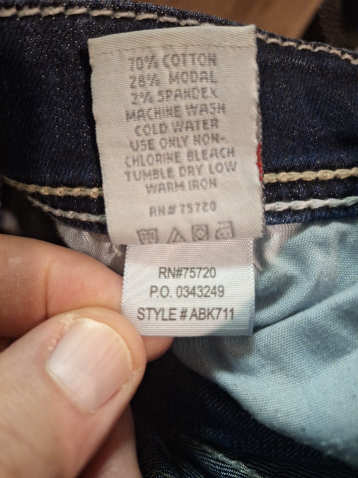 BKE Denim Women’s Pre-owned Jeans ~ Stella ~ Stretch/Skinny Jeans Size 24 × 33.5