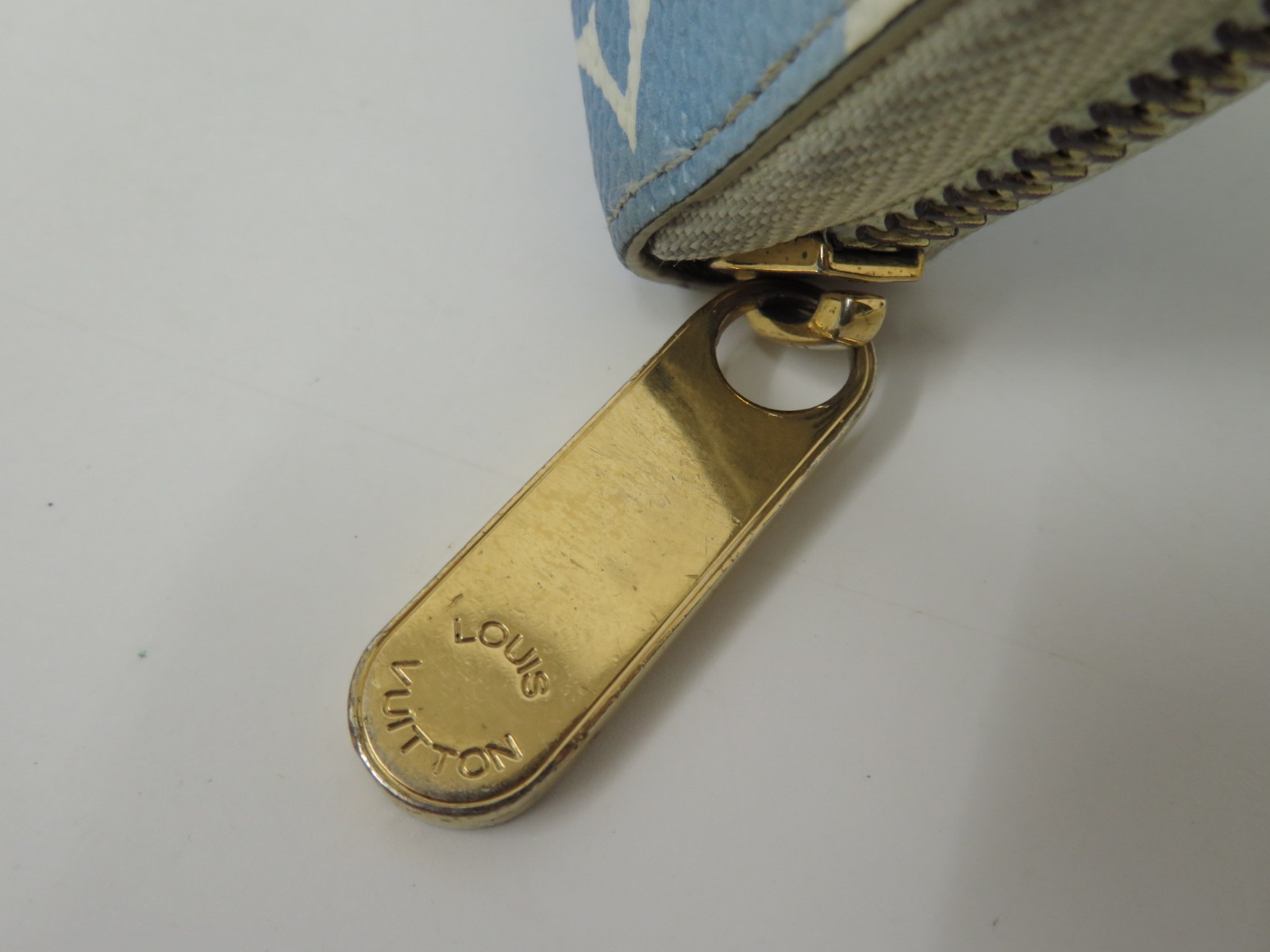 Authentic LOUIS VUITTON Monogram Giant Zip Around Zippy Wallet S#47269