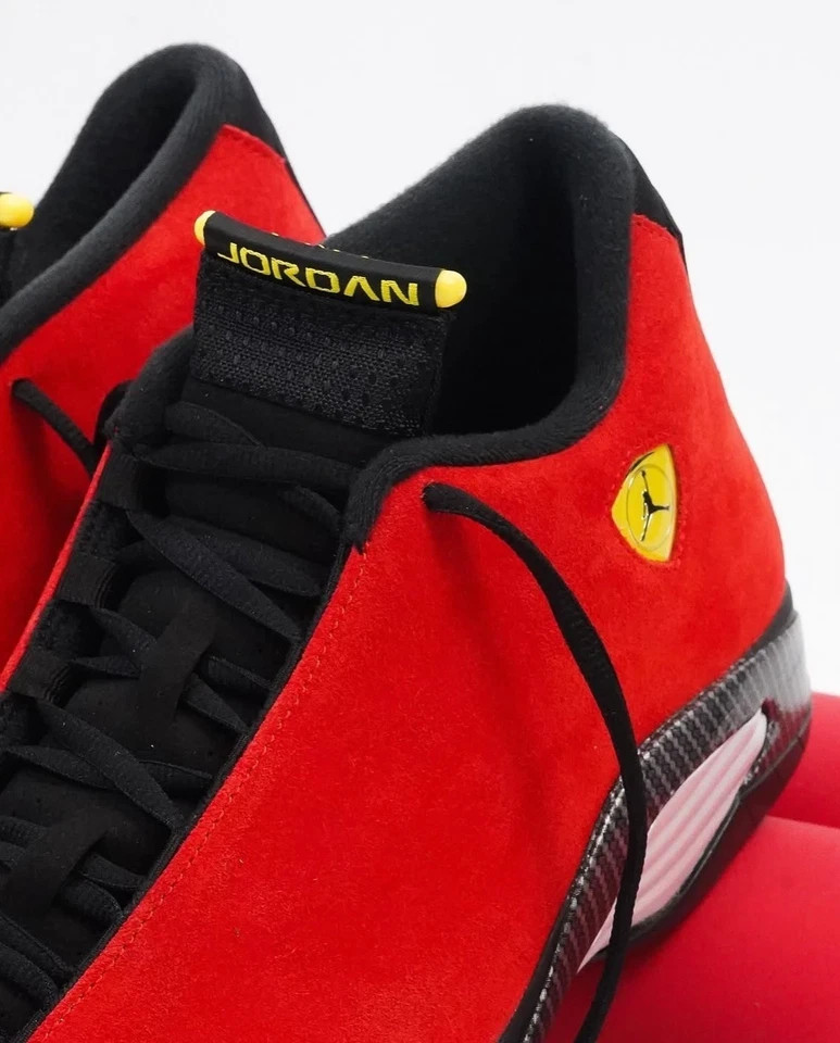 Jordan 14 Retro Ferrari Red (2025) IF5015-600 Size US 7-12 for Men