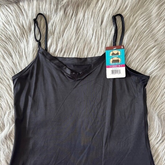 Vanity Fair Radiant Collection Slip Womens Size Small Black