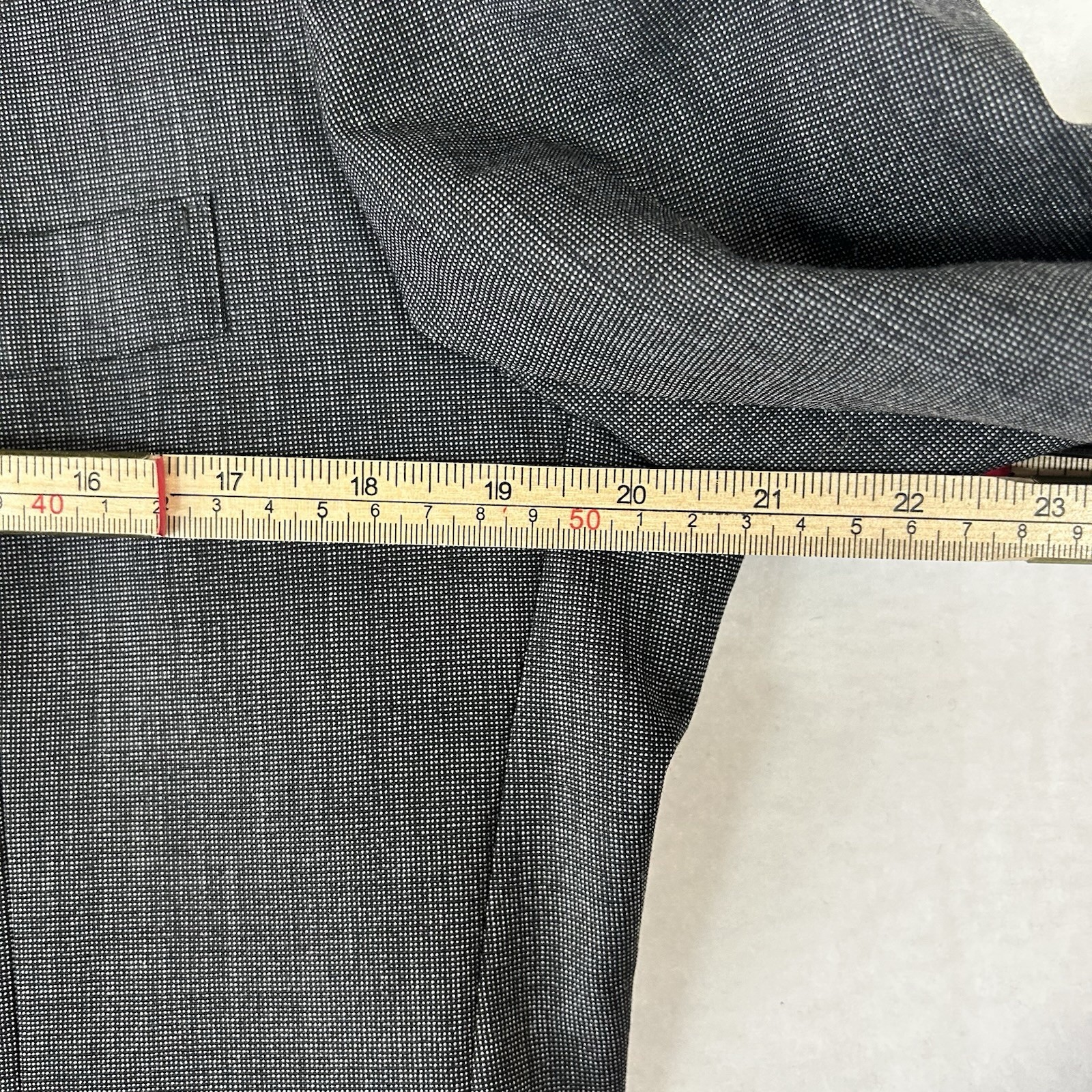 Corporate Image Tom James Gray Suit Mens 42 Blazer Pants 33×29