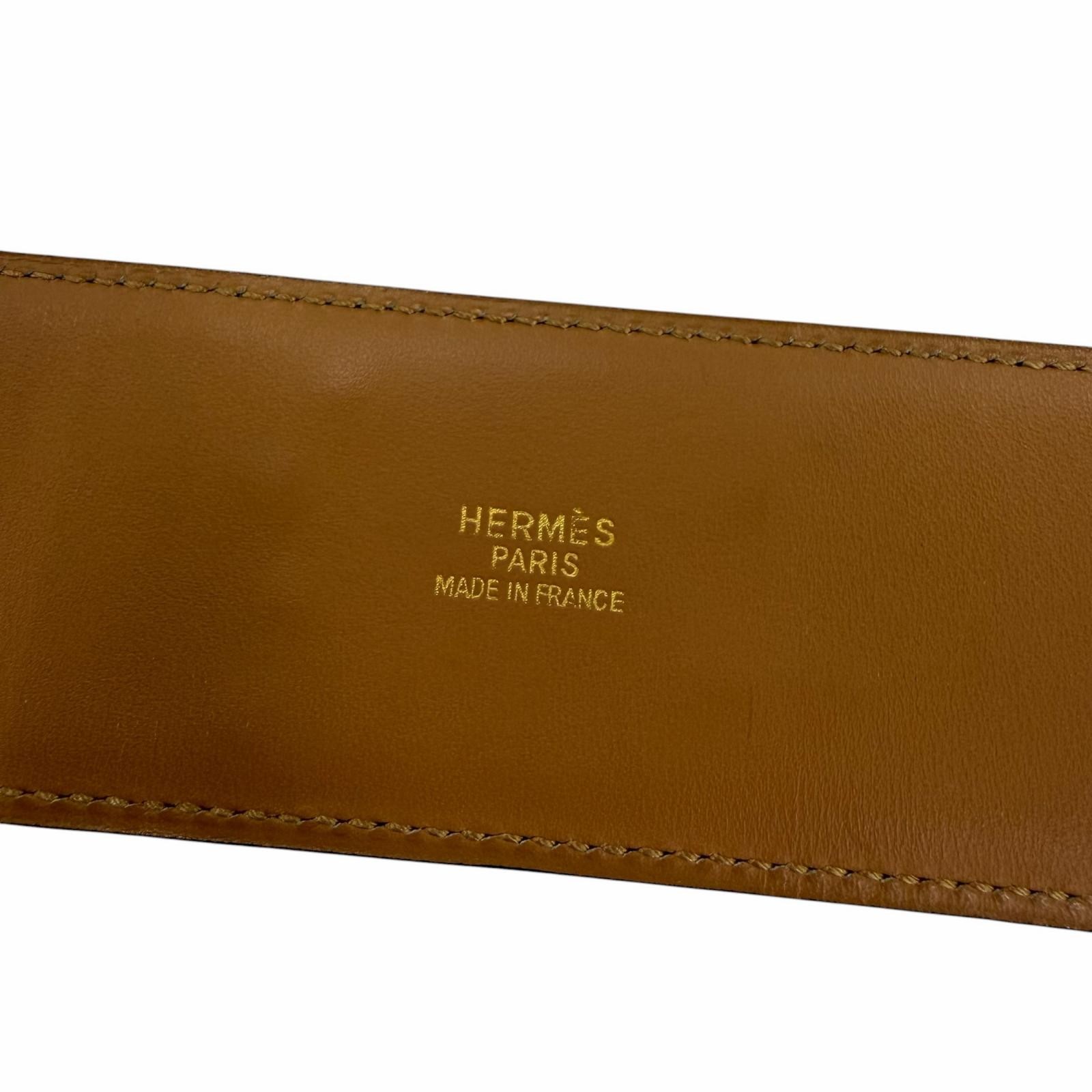 HERMÈS Hermes Collier de Chien Leather Belt – DUTY FREE