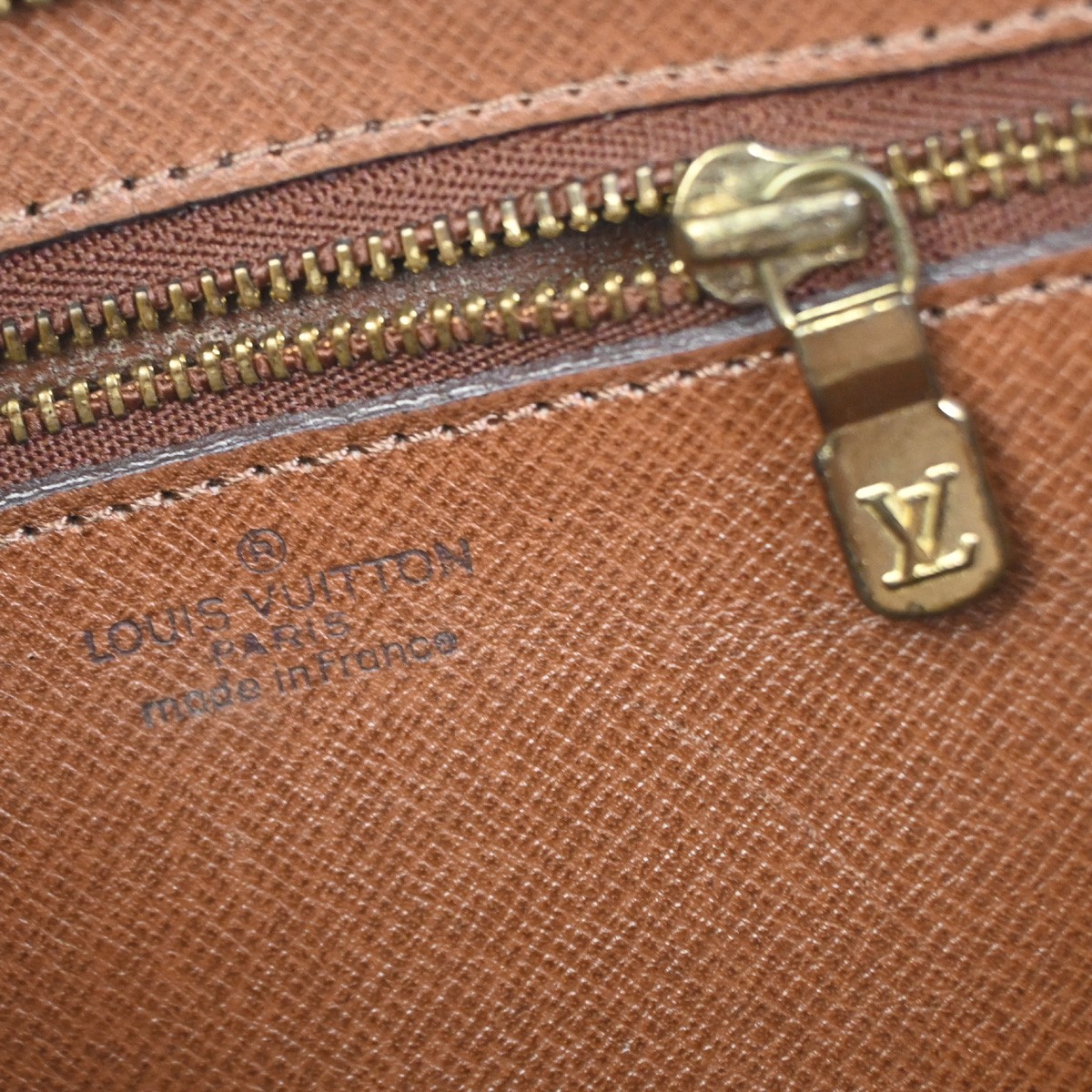 LOUIS VUITTON Trocadero 27 Shoulder Bag Monogram Leather Brown M51274 05YH982