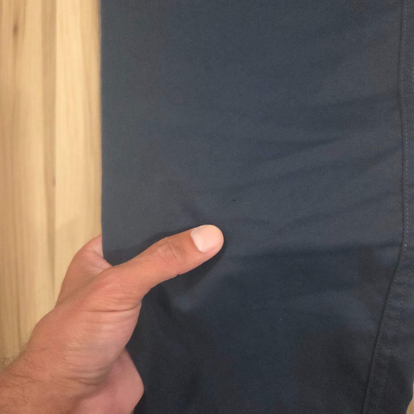 Proof Rover Pants Mens 33 Slim Fit Navy Blue Slate Technical Chino Trousers