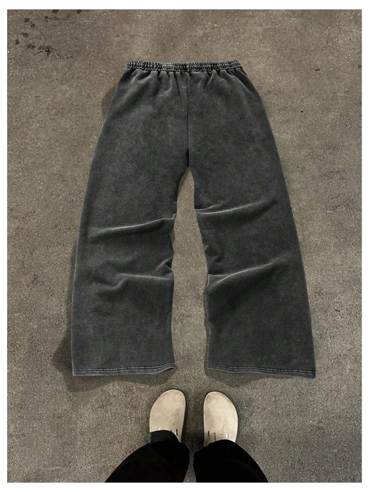 Men’s Striped Baggy Sweatpants Y2k Wide Leg Pants Drawstring Graphic Track Pa…