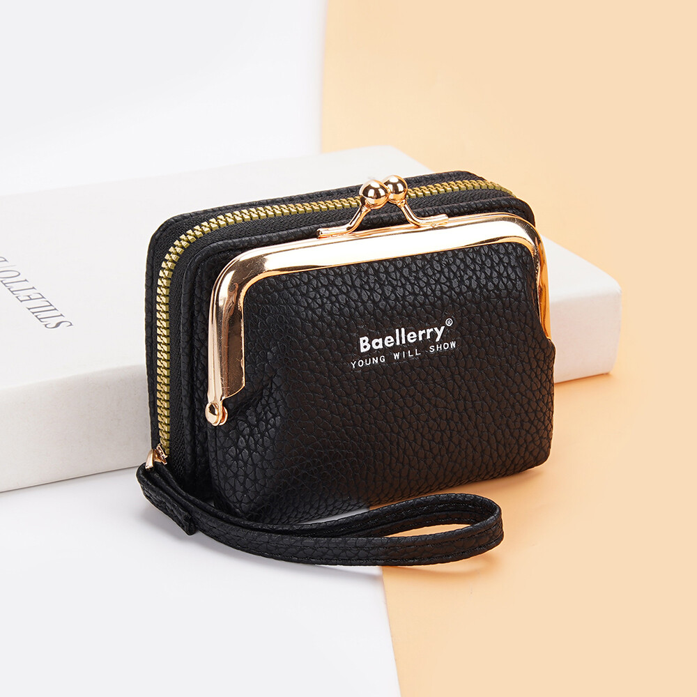 Retro Women Girls Small Wallet Change Coin Purse Hasp Clutch Card Holder Handbag