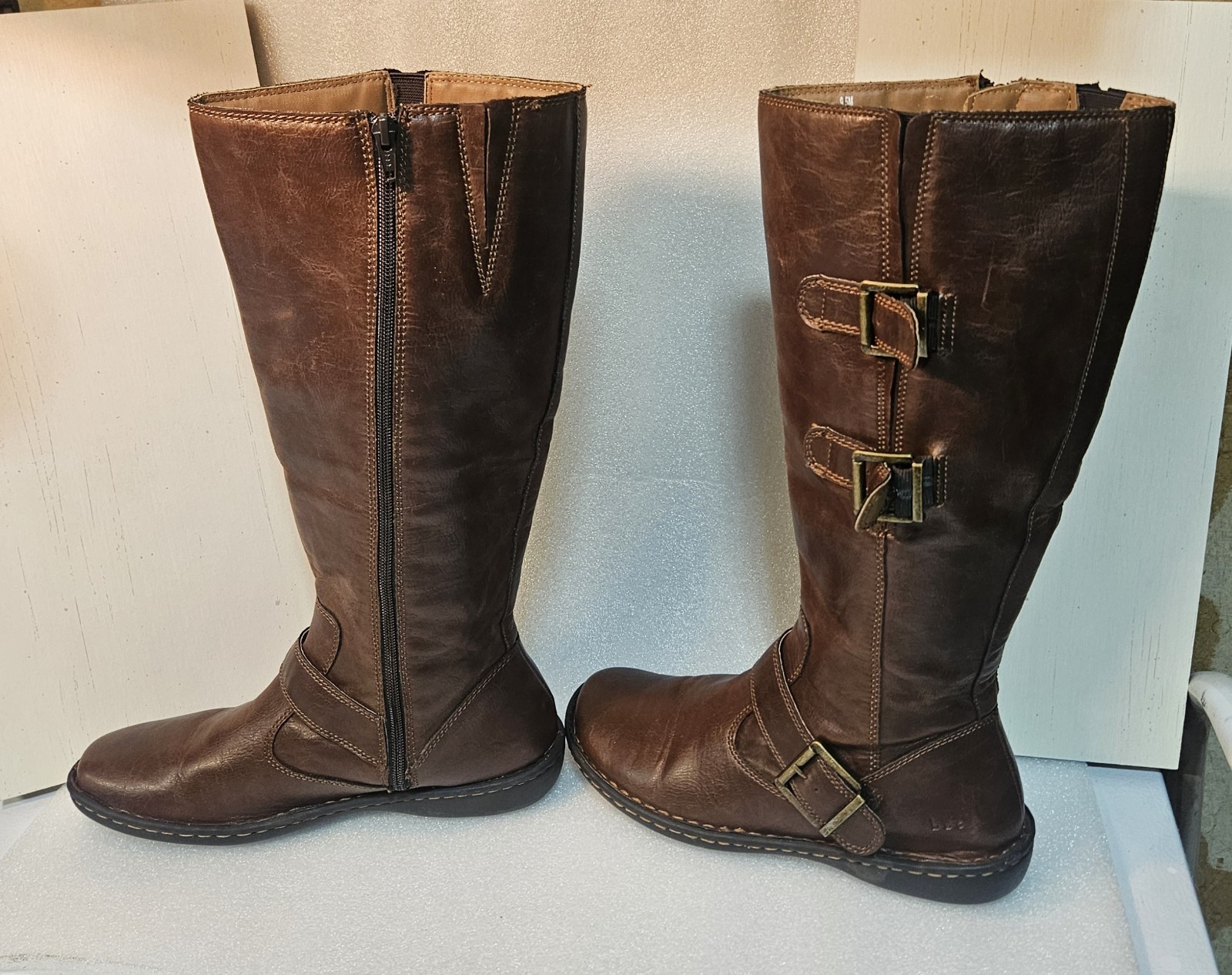 Bøc Mint Condition Women’s Virginia Dark Brown Riding Boot 9.5M US