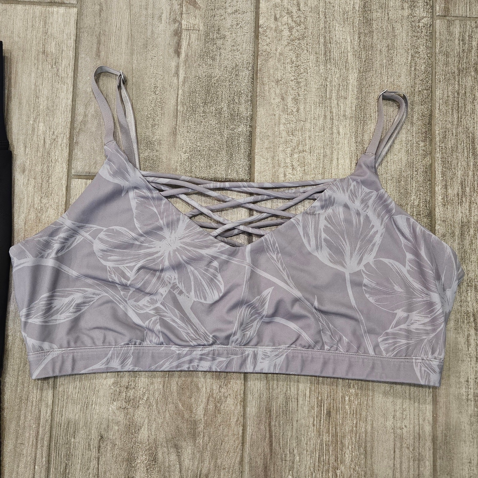 Fabletics Sports Bra & Leggings Set Women’s XXL High Rise Activewear Athleisure