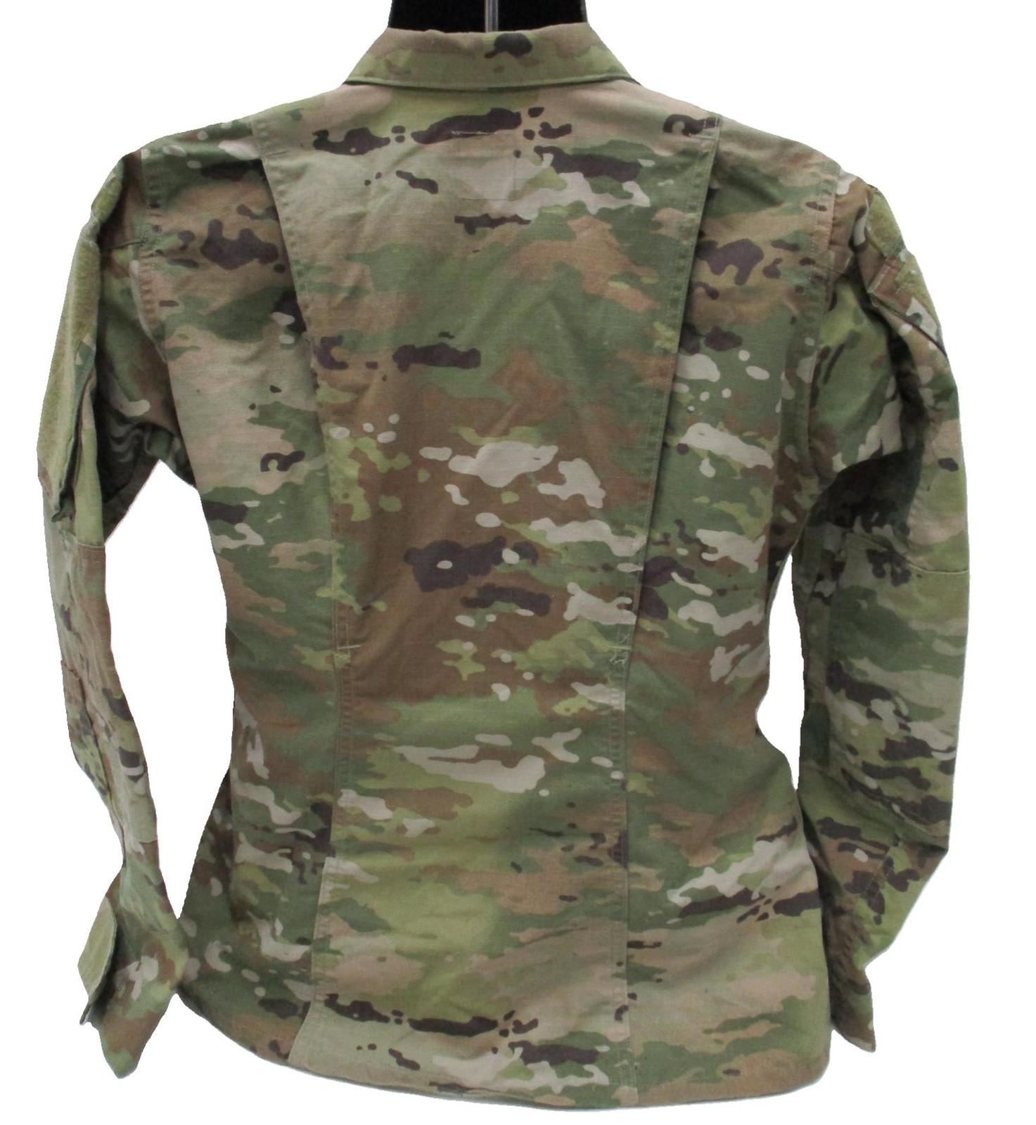 USED USGI ARMY WOMANS COMBAT UNIFORM TOP FEMALE SHIRT SCORPION OCP 50/50 RIPSTOP