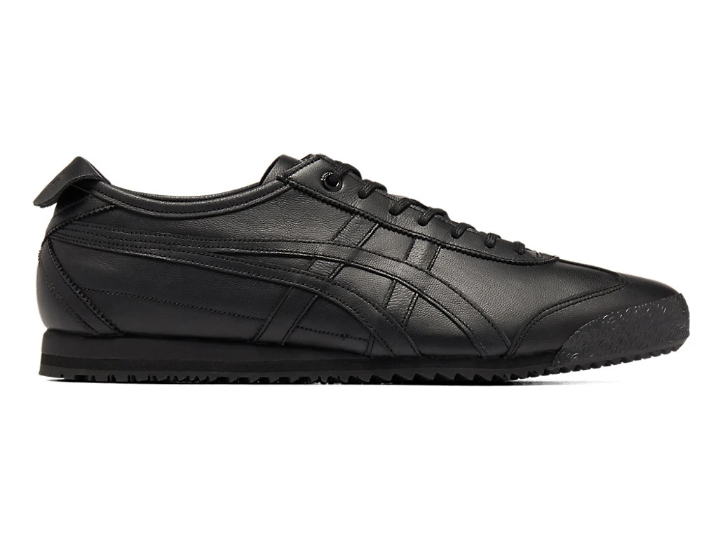 Onitsuka Tiger Mexico 66 SD 1183A872-004 Triple Black Leather New Box